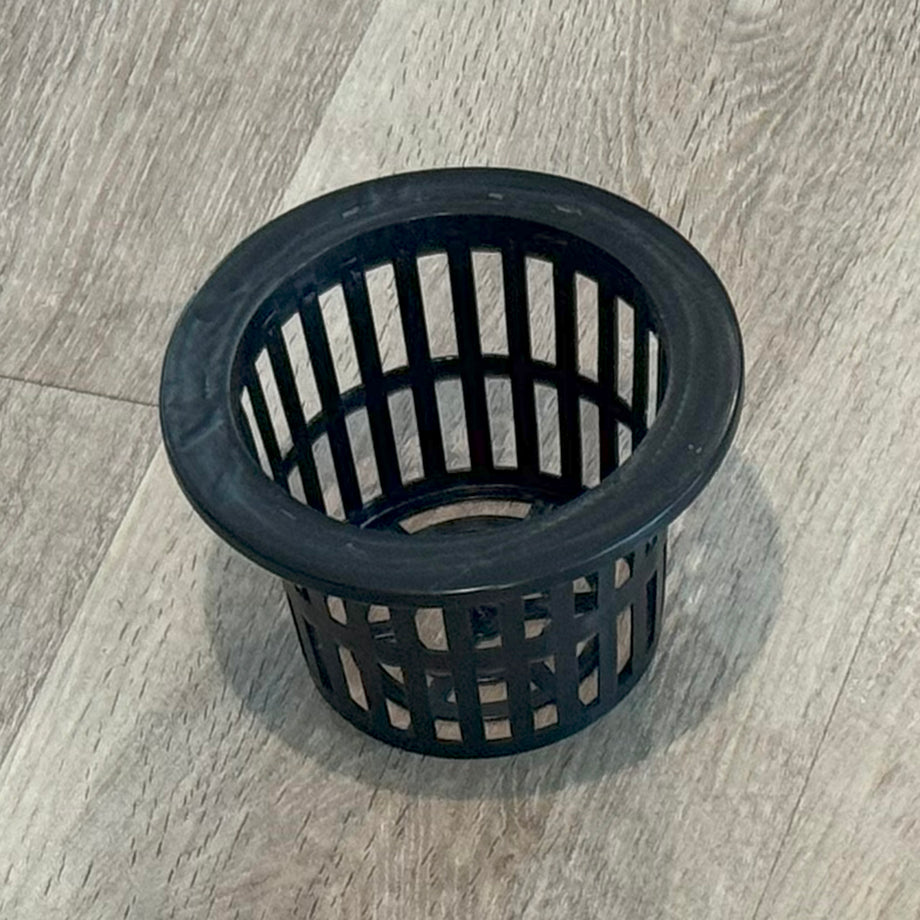 net plant pots Hydroponic Wide Lip Net Pot, Plastic Garden Nursery Plant Pot, Slotted  Mesh, 4
