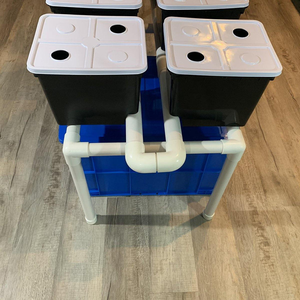 Hydroponic System, 8 Dutch Bucket - Artisun Technology, LLC